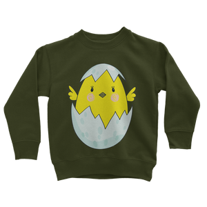 Easter Chicken Classic Kids Sweatshirt