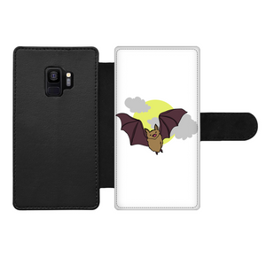 Bat Front Printed Wallet Cases