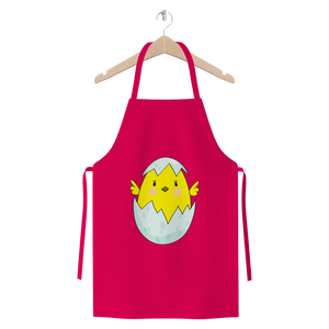 Easter Chicken Premium Jersey Apron