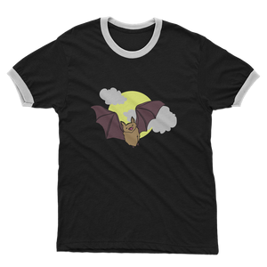 Bat Adult Ringer T-Shirt