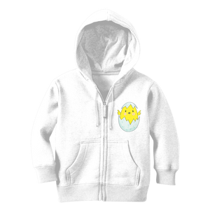 Easter Chicken Classic Kids Zip Hoodie