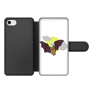 Bat Front Printed Wallet Cases