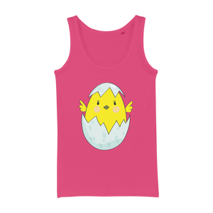 Easter Chicken Organic Jersey Womens Tank Top