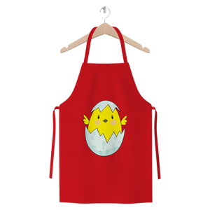 Easter Chicken Premium Jersey Apron