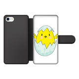 Easter Chicken Front Printed Wallet Cases