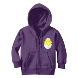 Easter Chicken Classic Kids Zip Hoodie