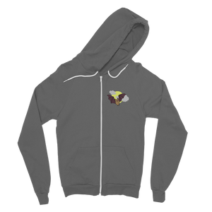 Bat Classic Adult Zip Hoodie