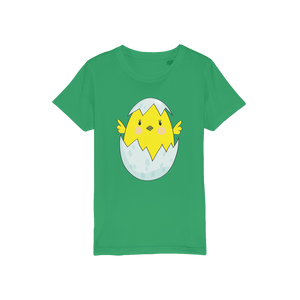 Easter Chicken Organic Jersey Kids T-Shirt