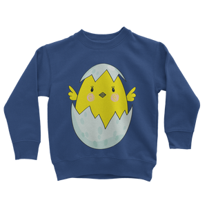 Easter Chicken Classic Kids Sweatshirt