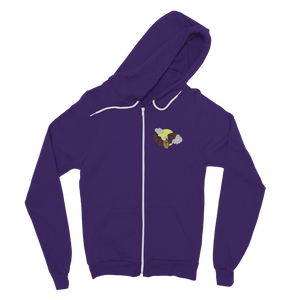 Bat Classic Adult Zip Hoodie