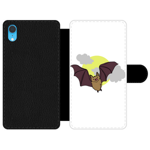 Bat Front Printed Wallet Cases