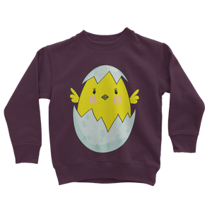 Easter Chicken Classic Kids Sweatshirt