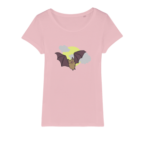 Bat Organic Jersey Womens T-Shirt