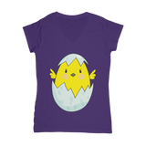 Easter Chicken Classic Women's V-Neck T-Shirt