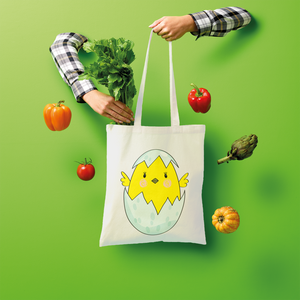 Easter Chicken Shopper Tote Bag