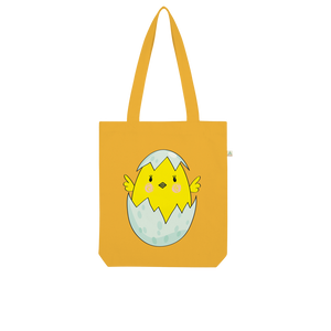 Easter Chicken Organic Tote Bag