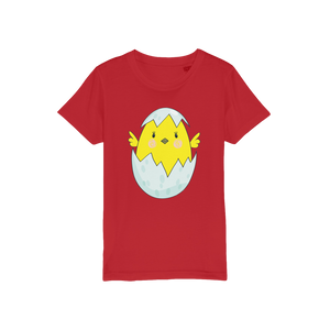 Easter Chicken Organic Jersey Kids T-Shirt