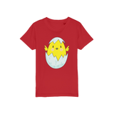 Easter Chicken Organic Jersey Kids T-Shirt