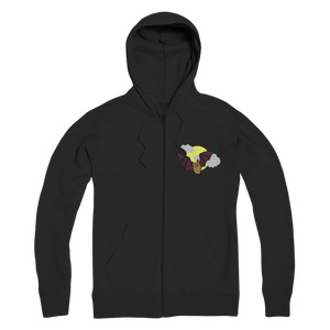 Bat Premium Adult Zip Hoodie
