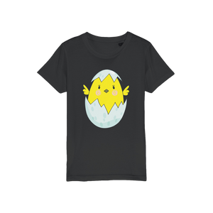 Easter Chicken Organic Jersey Kids T-Shirt