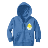 Easter Chicken Classic Kids Zip Hoodie