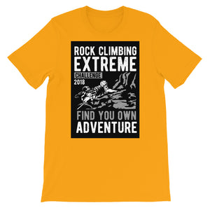 Rock Climbing Extreme - Short-Sleeve Unisex T-Shirt