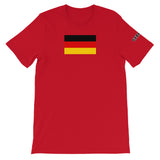 Germany Flag - Short-Sleeve Unisex T-Shirt