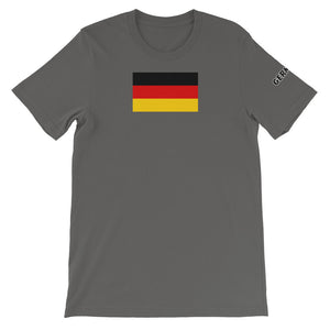 Germany Flag - Short-Sleeve Unisex T-Shirt