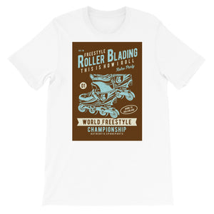 Roller Blading - Short-Sleeve Unisex T-Shirt