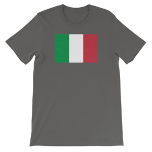 Italian Flag - Short-Sleeve Unisex T-Shirt