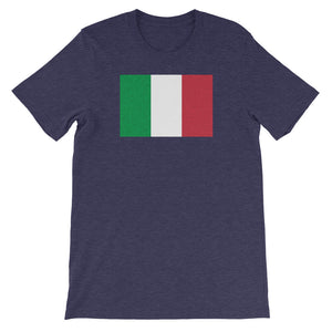 Italian Flag - Short-Sleeve Unisex T-Shirt