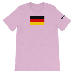 Germany Flag - Short-Sleeve Unisex T-Shirt