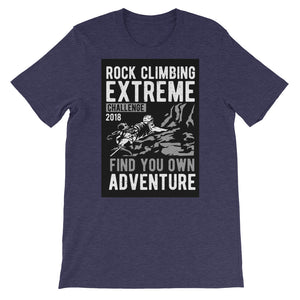 Rock Climbing Extreme - Short-Sleeve Unisex T-Shirt