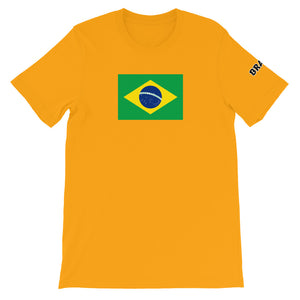 Brazil Flag - Short-Sleeve Unisex T-Shirt