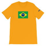 Brazil Flag - Short-Sleeve Unisex T-Shirt