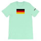 Germany Flag - Short-Sleeve Unisex T-Shirt