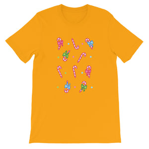 Candy Canes - Short-Sleeve Unisex T-Shirt