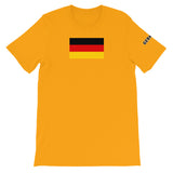 Germany Flag - Short-Sleeve Unisex T-Shirt