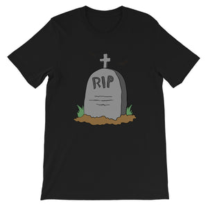 Grave Stone - Short-Sleeve Unisex T-Shirt