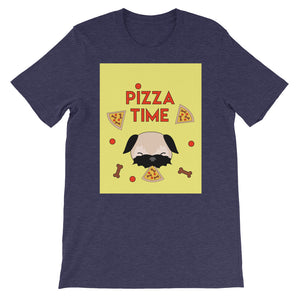 Border Terrier - Pizza Time - Short-Sleeve Unisex T-Shirt