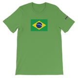 Brazil Flag - Short-Sleeve Unisex T-Shirt