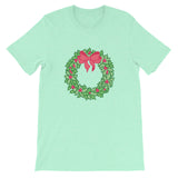 Christmas Wreath - Short-Sleeve Unisex T-Shirt