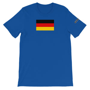 Germany Flag - Short-Sleeve Unisex T-Shirt