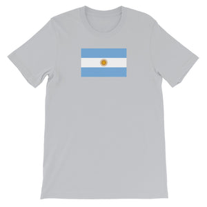 Argentina Flag - Short-Sleeve Unisex T-Shirt