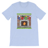 Christmas Fireplace - Short-Sleeve Unisex T-Shirt