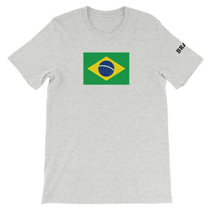 Brazil Flag - Short-Sleeve Unisex T-Shirt