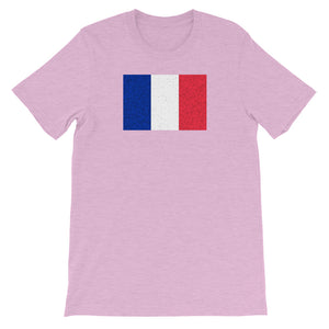 French Flag - Short-Sleeve Unisex T-Shirt