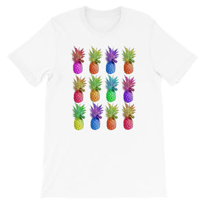 Pineapple Pattern - Short-Sleeve Unisex T-Shirt