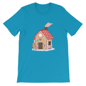 Gingerbread House - Short-Sleeve Unisex T-Shirt