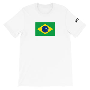 Brazil Flag - Short-Sleeve Unisex T-Shirt